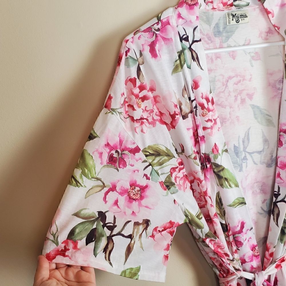 Show Me Your Mumu Floral Robe Size OS - Picture 4 of 9